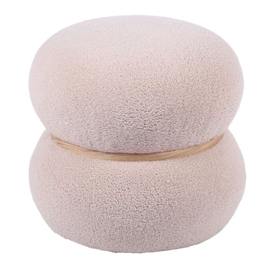Abbeville Boucle Fabric Ottoman In Beige_1
