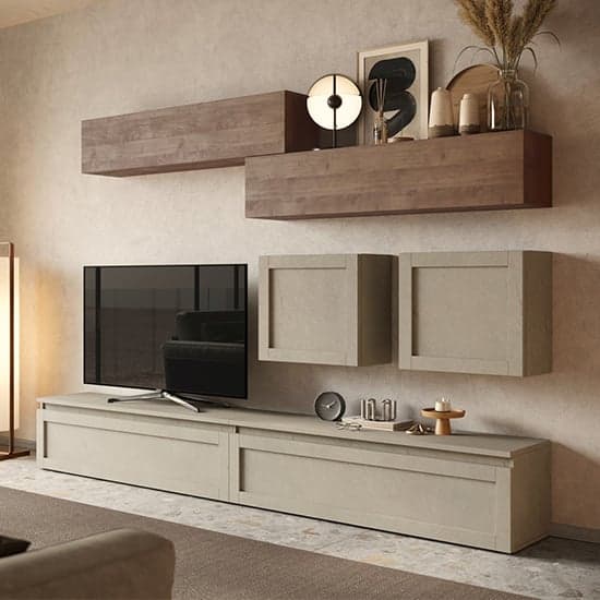 Abby Wooden Entertainment Unit In Clay And Mercure_1