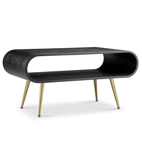 Abeni Wooden Coffee In Black With Brass Legs_2