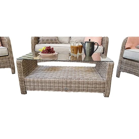 Abobo High Back Lounge Set With Coffee Table In Fine Grey_2