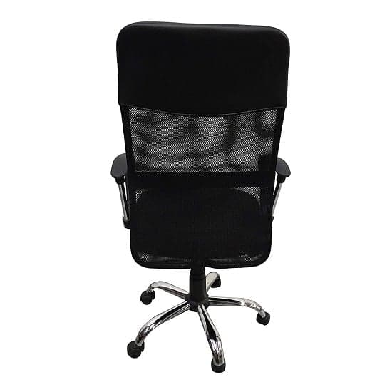 Osterley Home Office Chair In Black Mesh_2