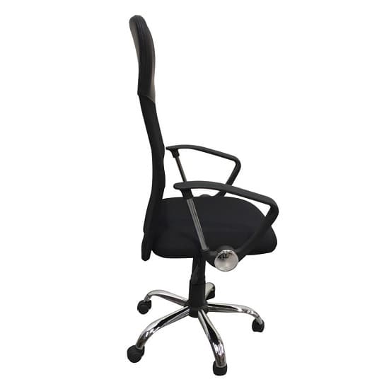 Osterley Home Office Chair In Black Mesh_3