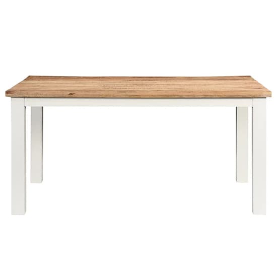 Accra Solid Mango Wood Dining Table In Oak_2