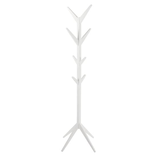 Acosta Wooden Coat Stand In White_2