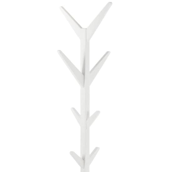Acosta Wooden Coat Stand In White_3