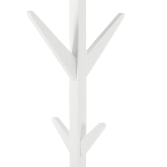 Acosta Wooden Coat Stand In White_4