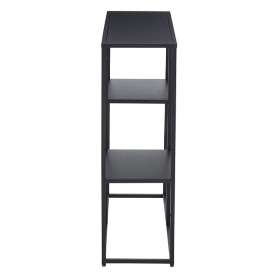 Acre Metal Shelving Unit With Open Shelves In Black_4