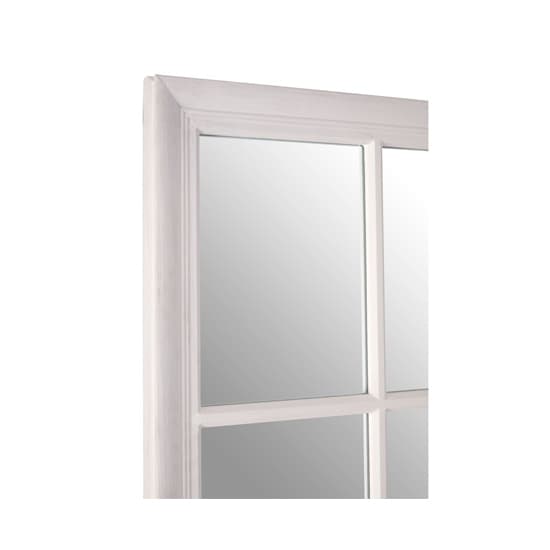 Acroya Wall Bedroom Mirror In Antique White Frame_3
