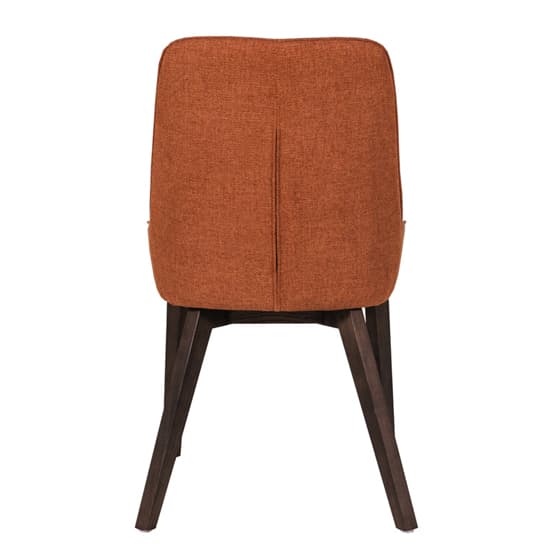 Acton Rust Fabric Dining Chairs In Pair_4
