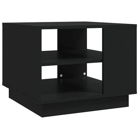 Adolfo Wooden Coffee Table With Undershelf In Black_2