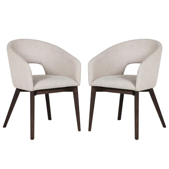 Adria Natural Woven Fabric Dining Chairs In Pair_1