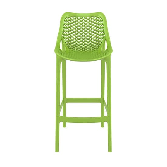 Adrian Polypropylene And Glass Fiber Bar Chair In Green_2
