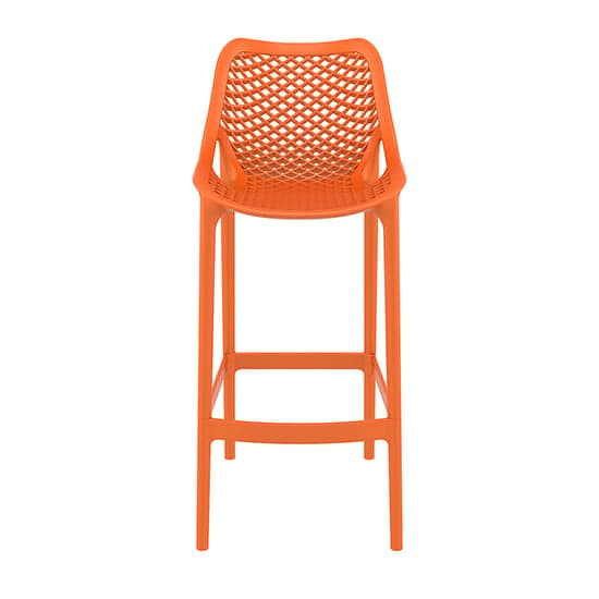 Adrian Polypropylene And Glass Fiber Bar Chair In Orange_2