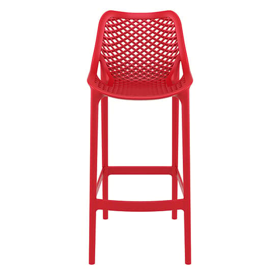 Adrian Polypropylene And Glass Fiber Bar Chair In Red_2