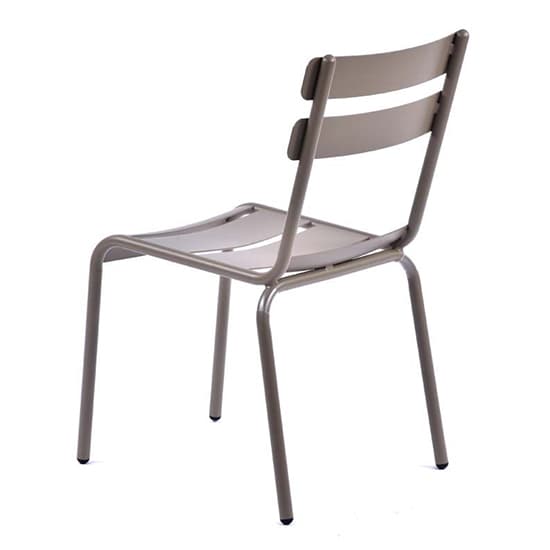 Adrianna Outdoor Aluminium Side Chair In Grey_3