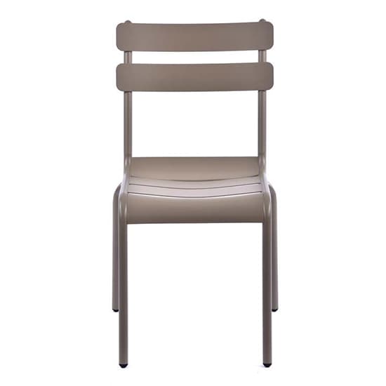 Adrianna Outdoor Aluminium Side Chair In Grey_5