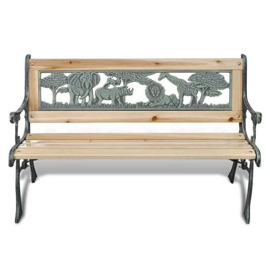 Adyta Outdoor Wooden Animals Design Seating Bench In Natural_2