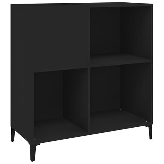 Aero Wooden Shelving Unit In Black Furniture in Fashion