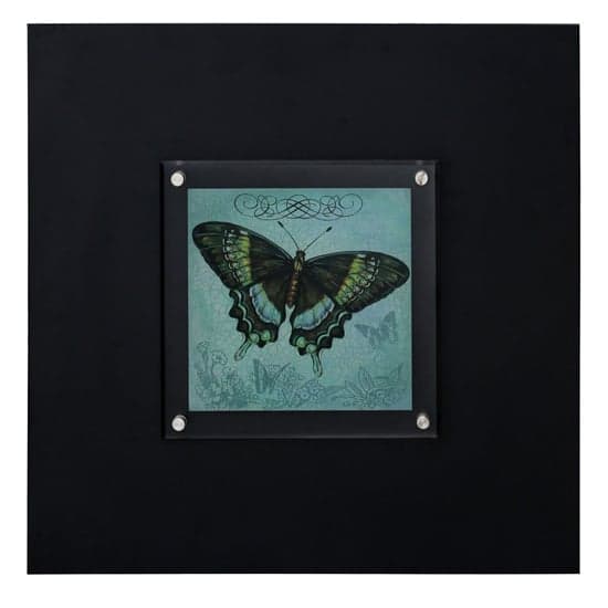 Agatiyo Decorative Butterfly 1 Wall Art Frame In Multicolor_2