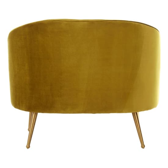 Agnetas Velvet Tub Chair In Pistachio With Gold Legs_4