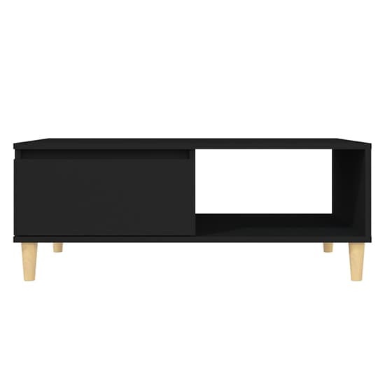 Agron Wooden Coffee Table With 1 Door In Black_5