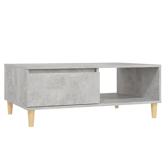 Agron Wooden Coffee Table With 1 Door In Concrete Effect_3