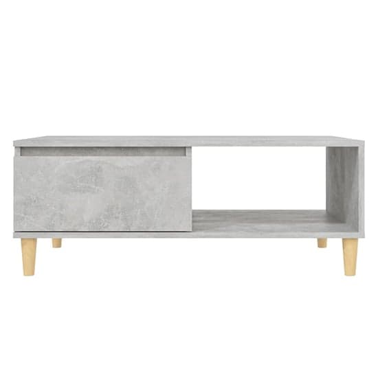 Agron Wooden Coffee Table With 1 Door In Concrete Effect_5