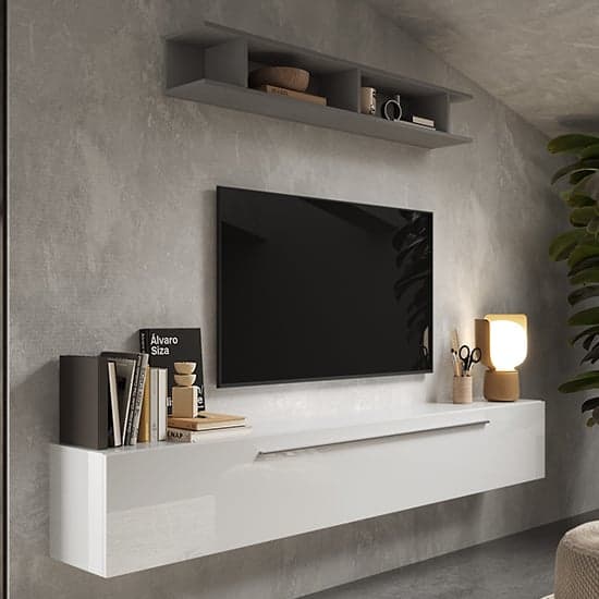 Aimon Wall Hung Wooden Entertainment Unit In Slate And Bianco_1