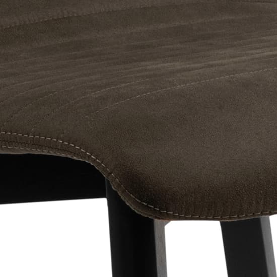 Airway Anthracite Fabric Dining Chairs In Pair_6