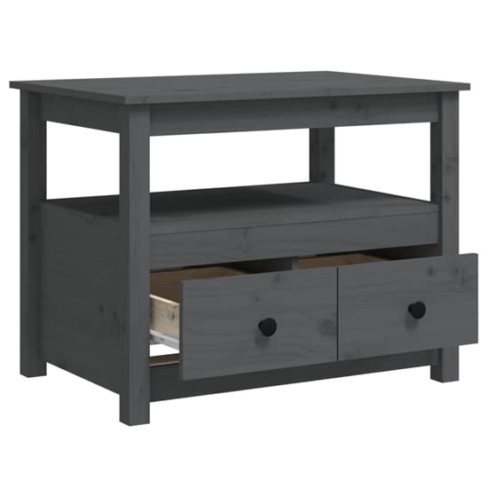 Aitla Pine Wood Coffee Table With 2 Drawers In Grey_5