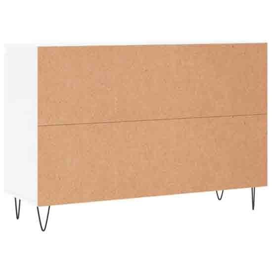 Alamosa High Gloss Sideboard With 2 Doors 2 Drawers In White_5