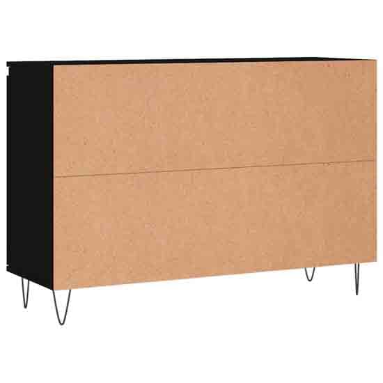 Alamosa Wooden Sideboard With 2 Doors 2 Drawers In Black_5