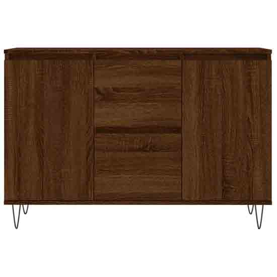 Alamosa Wooden Sideboard With 2 Doors 2 Drawers In Brown Oak_4
