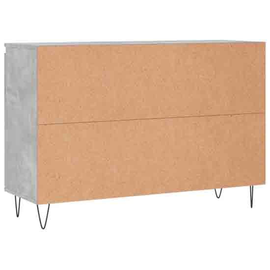 Alamosa Wooden Sideboard With 2 Doors 2 Drawers In Concrete Grey_5
