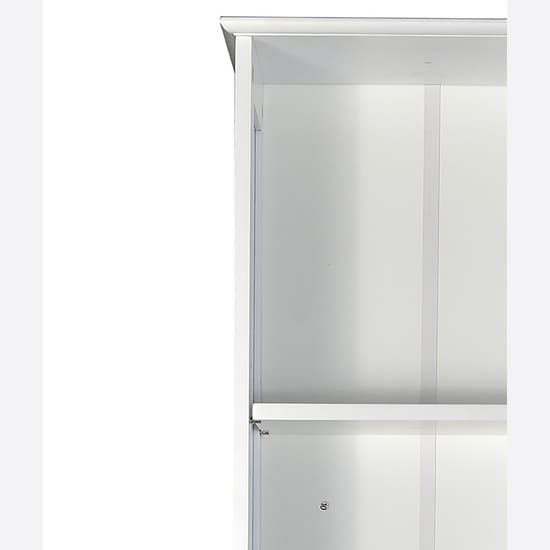 Alaskan Tall Wooden Bathroom Storage Unit In White Furniture in Fashion