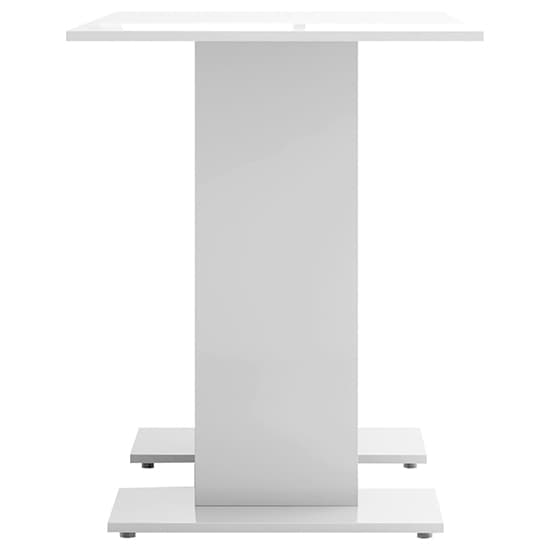 Alayka Rectangular High Gloss Dining Table In White_3