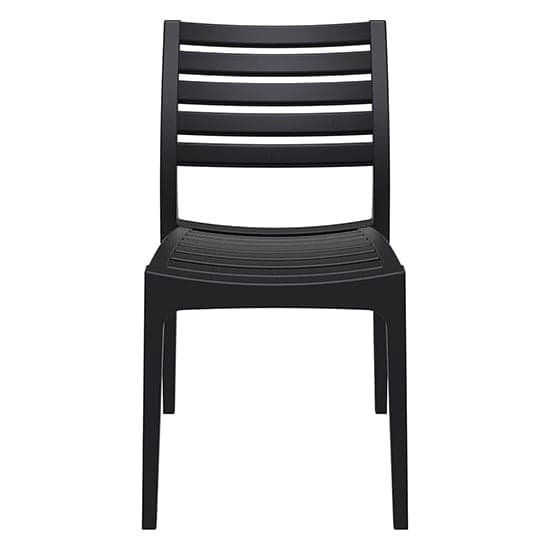Albany Black Polypropylene Dining Chairs In Pair_3