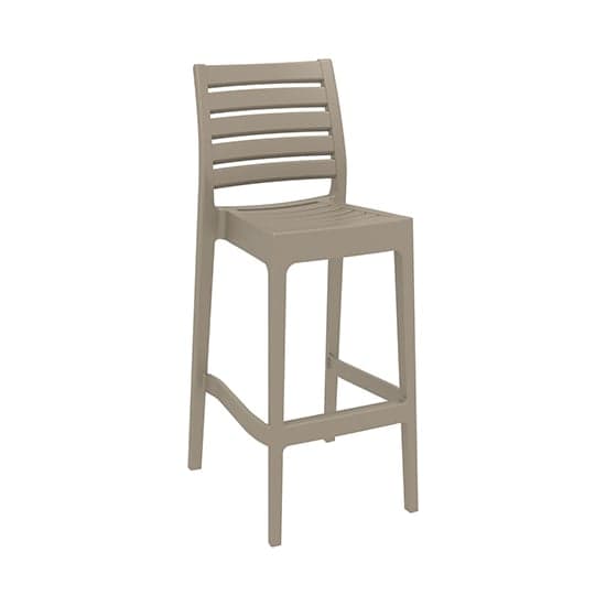 Albany Polypropylene And Glass Fiber Bar Chair In Taupe_1