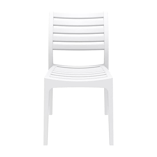 Albany White Polypropylene Dining Chairs In Pair_3
