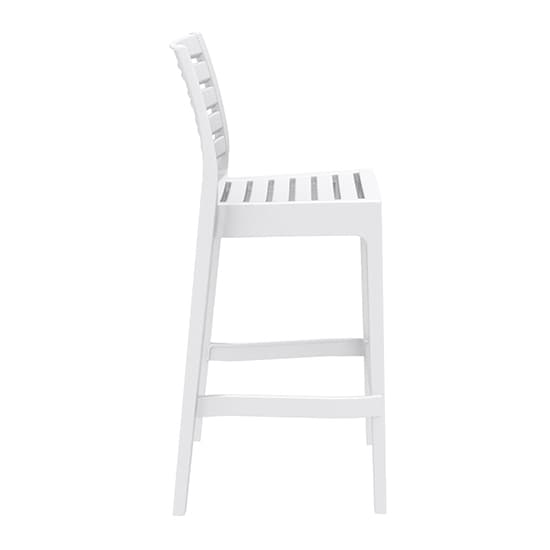 Albany White Polypropylene And Glass Fiber Bar Chairs In Pair_4