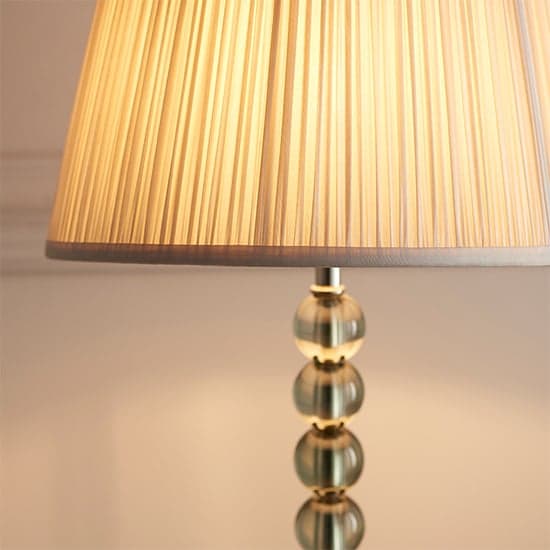 Alcoy Oyster Shade Table Lamp With Grey Green Crystal Base_2