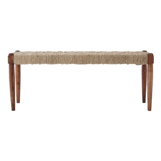 Algieba Wooden And Jute Seating Bench In Natural_2