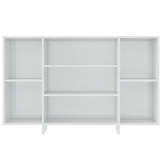 Algot High Gloss Shelving Unit With 4 Shelves In White_3