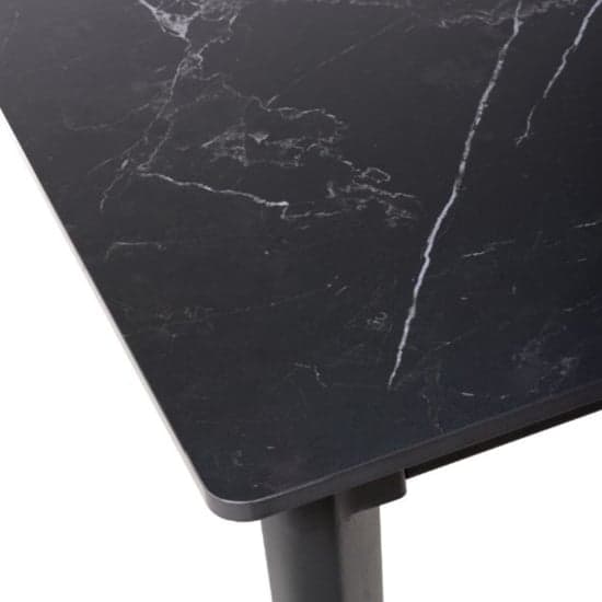 Aliso Large Sintered Stone Dining Table Black Marble Effect_4