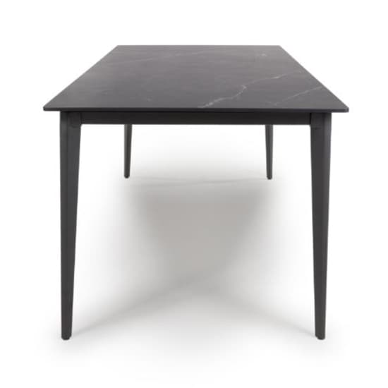 Aliso Small Sintered Stone Dining Table Black Marble Effect_3