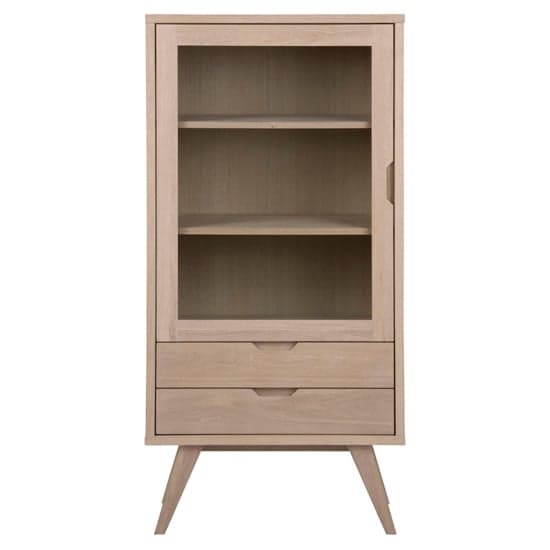 Alisto Wooden Display Cabinet Small In Oak White_3