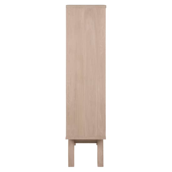 Alisto Wooden Display Cabinet Small In Oak White_5