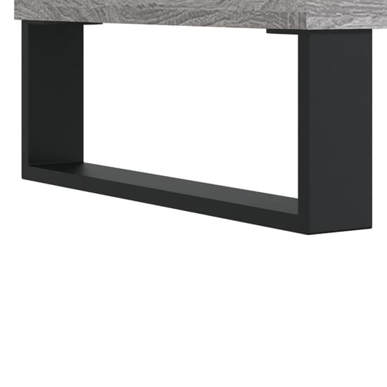 Alivia Shoe Storage Bench With 2 Drawers In Grey Sonoma Oak_5