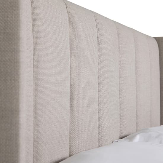 Allegro Fabric Double Bed In Cashmere_5