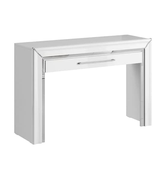 Allen Wooden Dressing Table With 1 Drawer In White_1